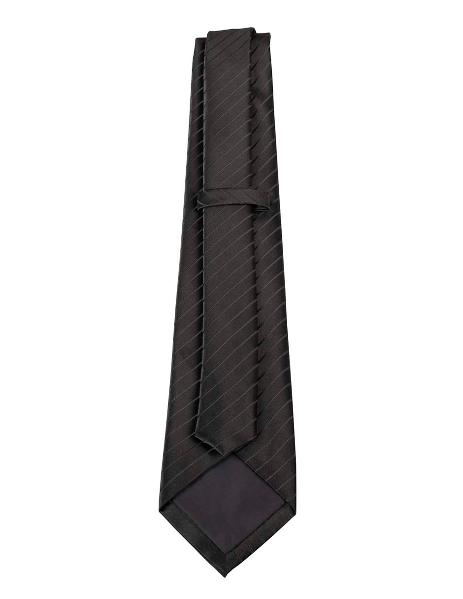 Corbata regular estampado a rayas para hombre 2