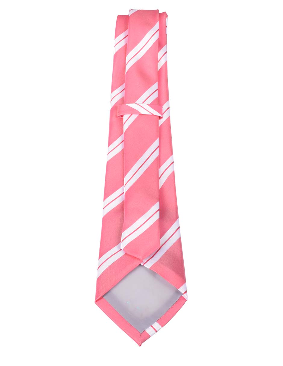 Corbata regular estampado a rayas para hombre 2