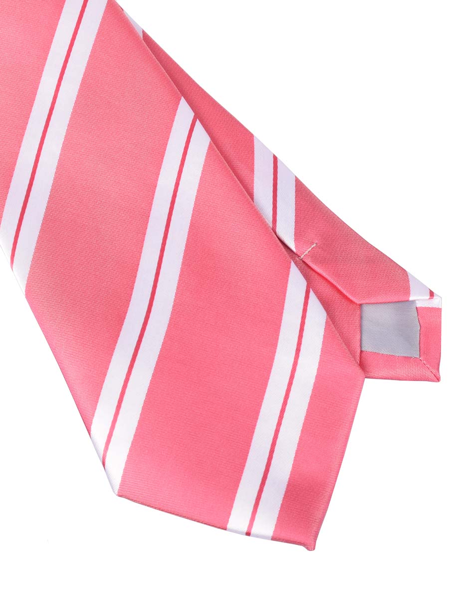 Corbata regular estampado a rayas para hombre 3