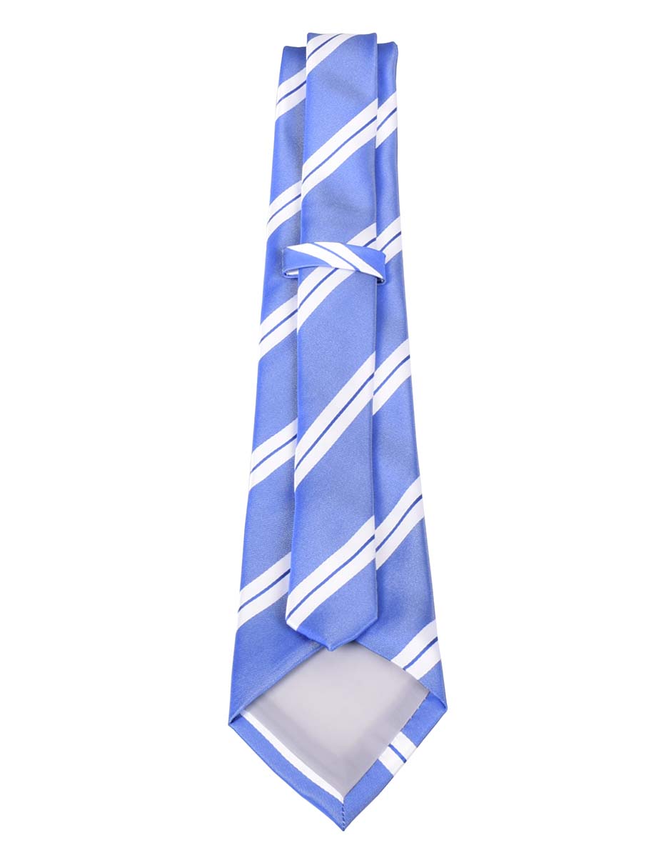 Corbata regular estampado a rayas para hombre 2