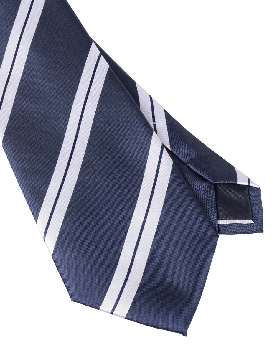 Corbata regular estampado a rayas para hombre 3