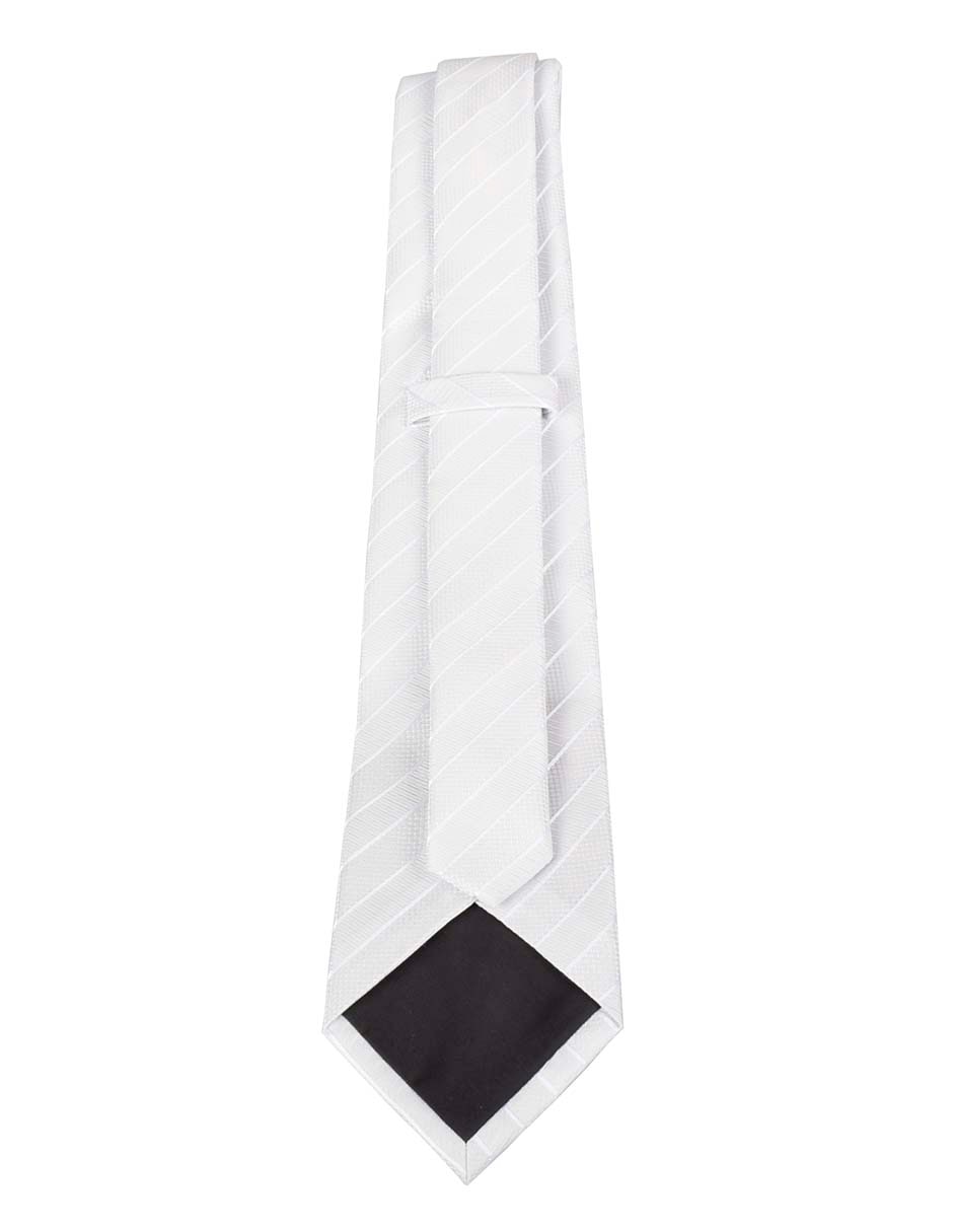Corbata regular estampado a rayas para hombre 2