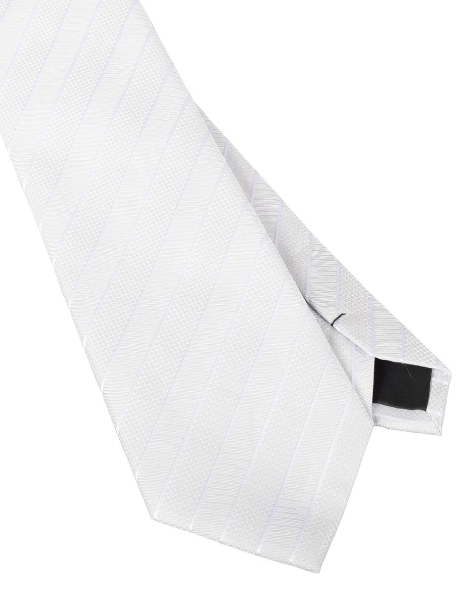 Corbata regular estampado a rayas para hombre 3