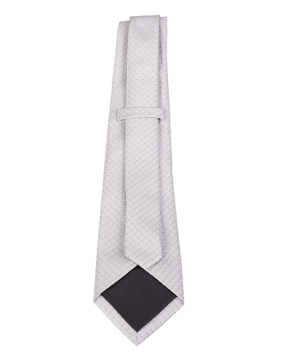 Corbata regular estampado a cuadros para hombre 2