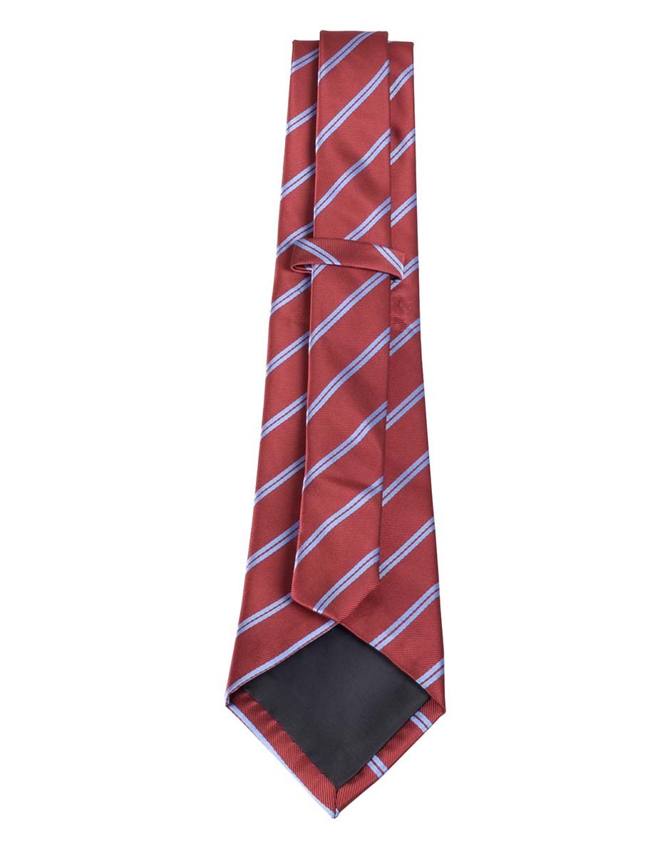 Corbata regular estampado a rayas para hombre 2