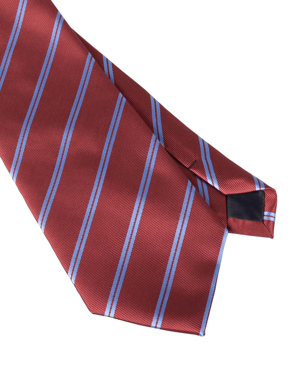 Corbata regular estampado a rayas para hombre 3