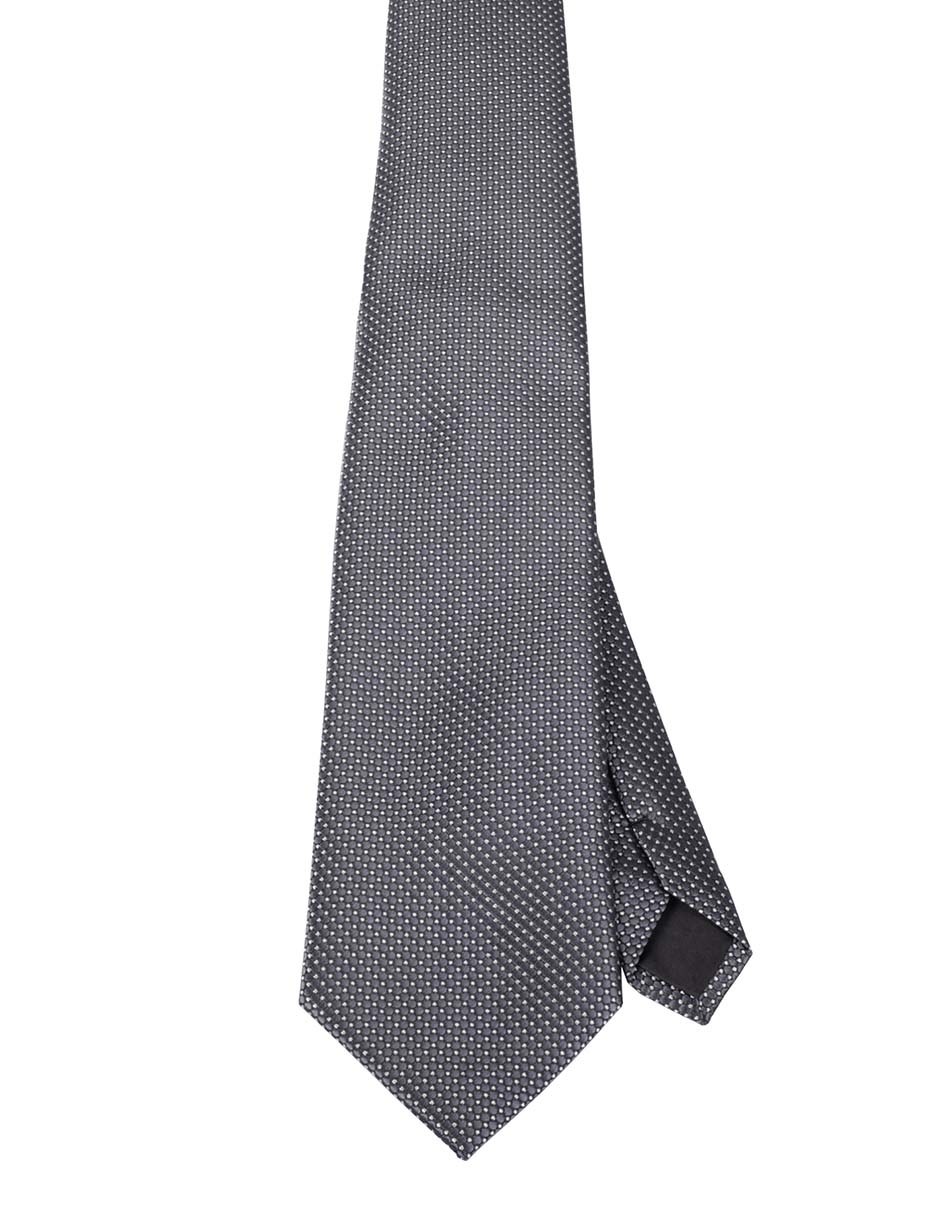 Corbata regular estampado geométrico para hombre
