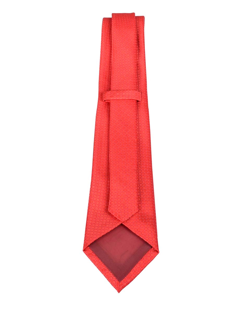 Corbata regular estampado geométrico para hombre 2