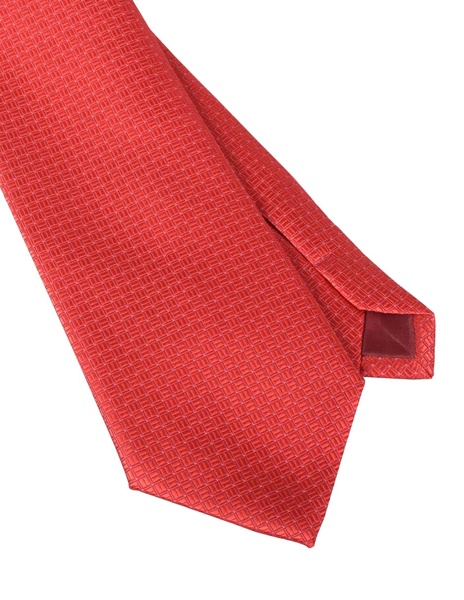 Corbata regular estampado geométrico para hombre 3