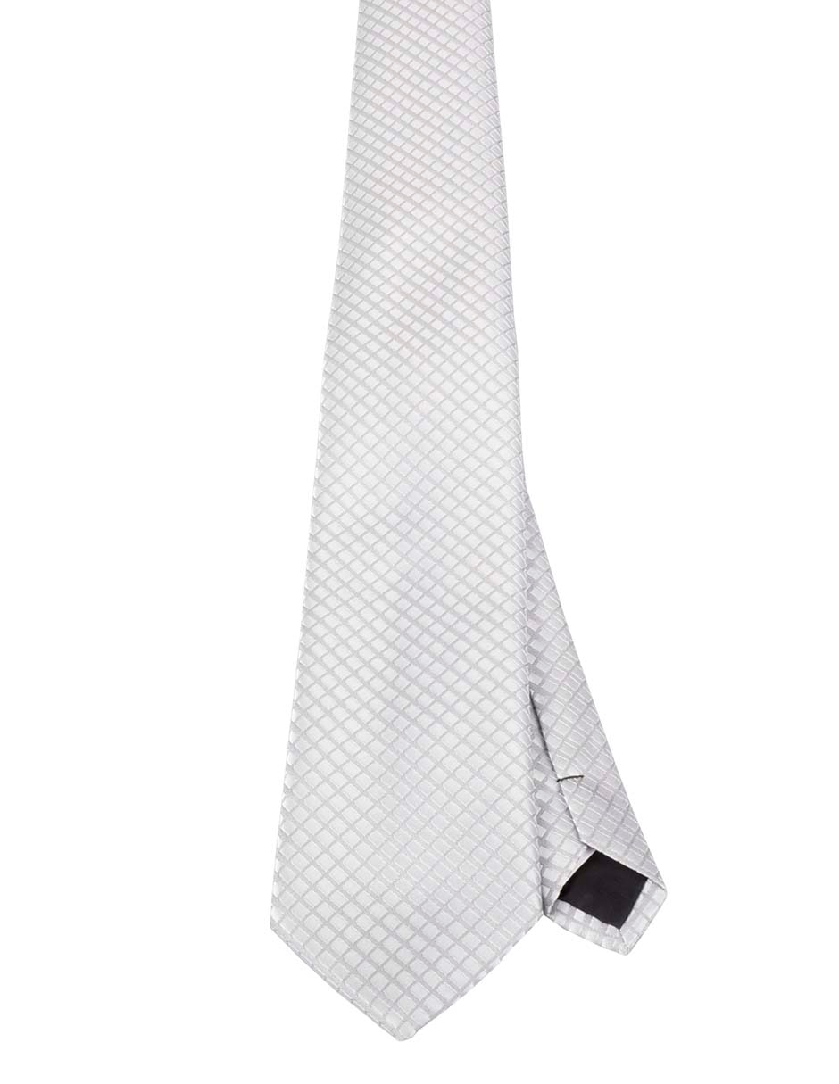 Corbata regular estampado geométrico para hombre