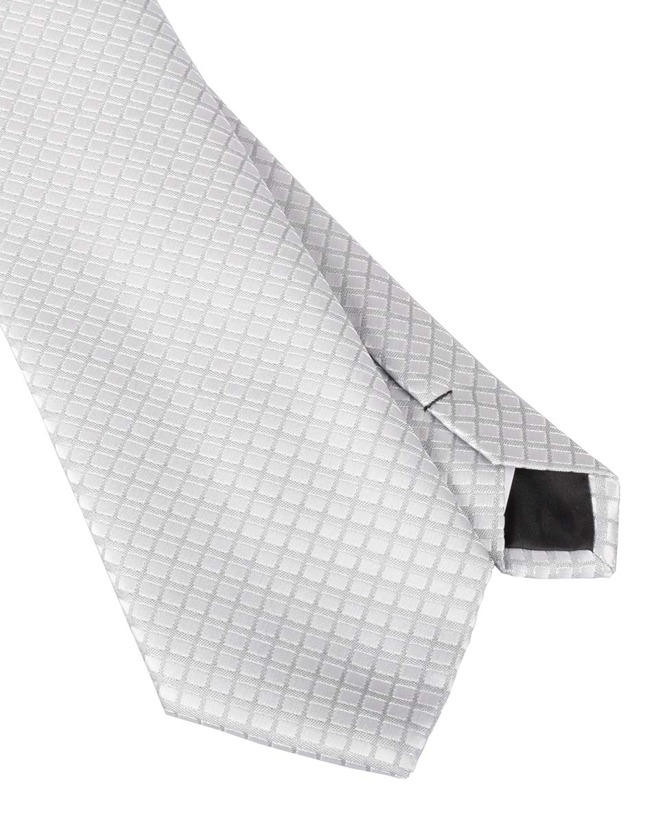 Corbata regular estampado geométrico para hombre 3