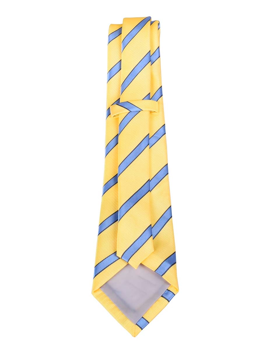Corbata regular estampado a rayas para hombre 2