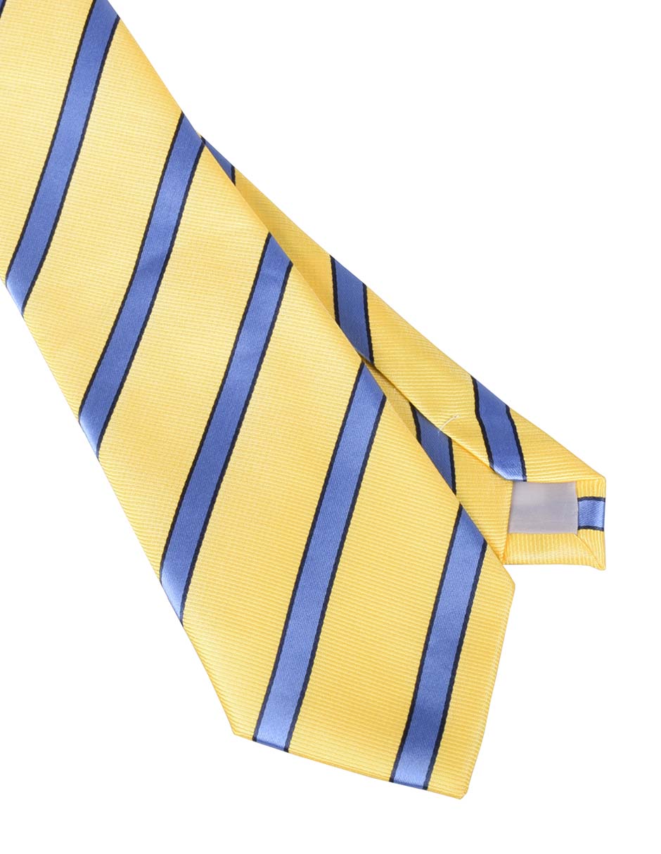 Corbata regular estampado a rayas para hombre 3