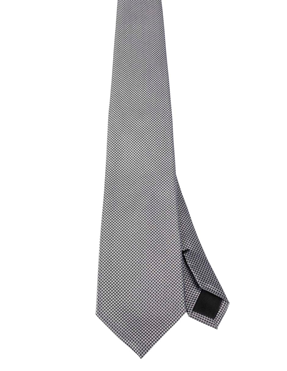 Corbata regular estampado geométrico para hombre
