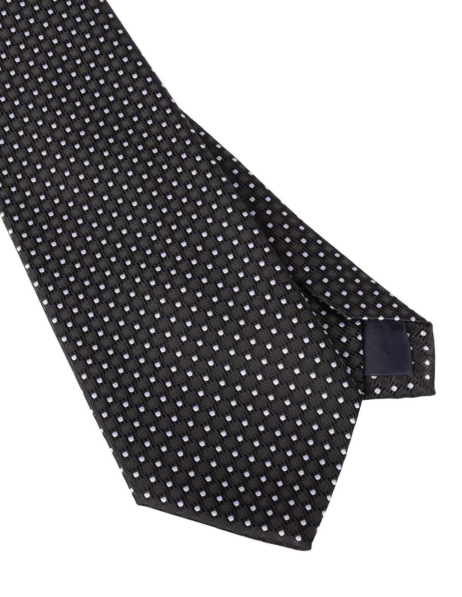 Corbata clásica estampado a cuadros para hombre 3