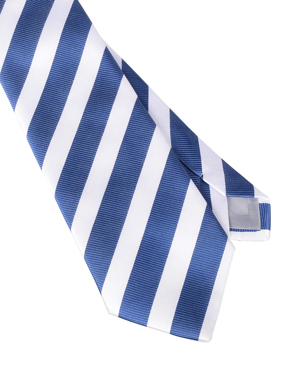 Corbata regular estampado a rayas para hombre 3