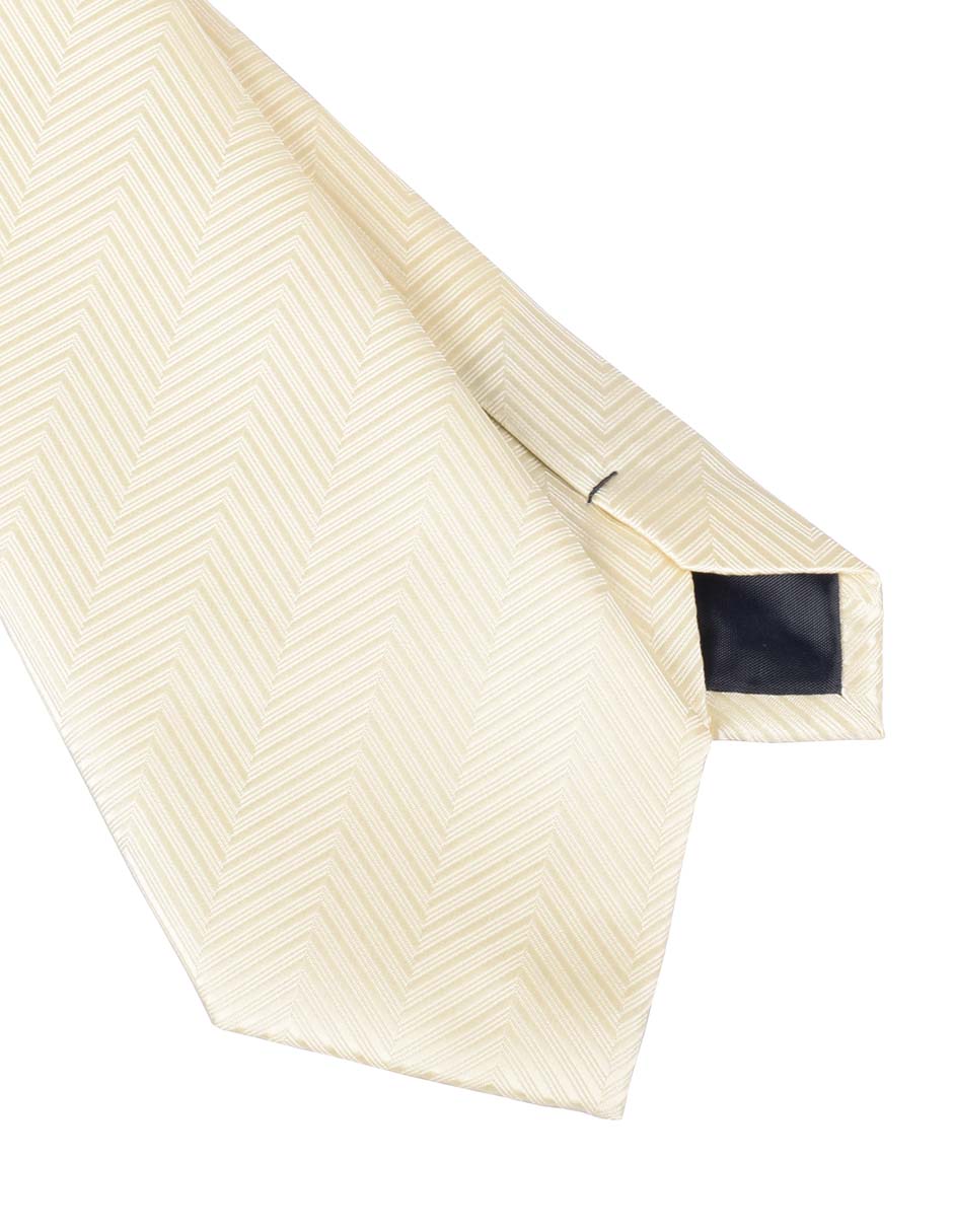 Corbata regular estampado a rayas para hombre 3