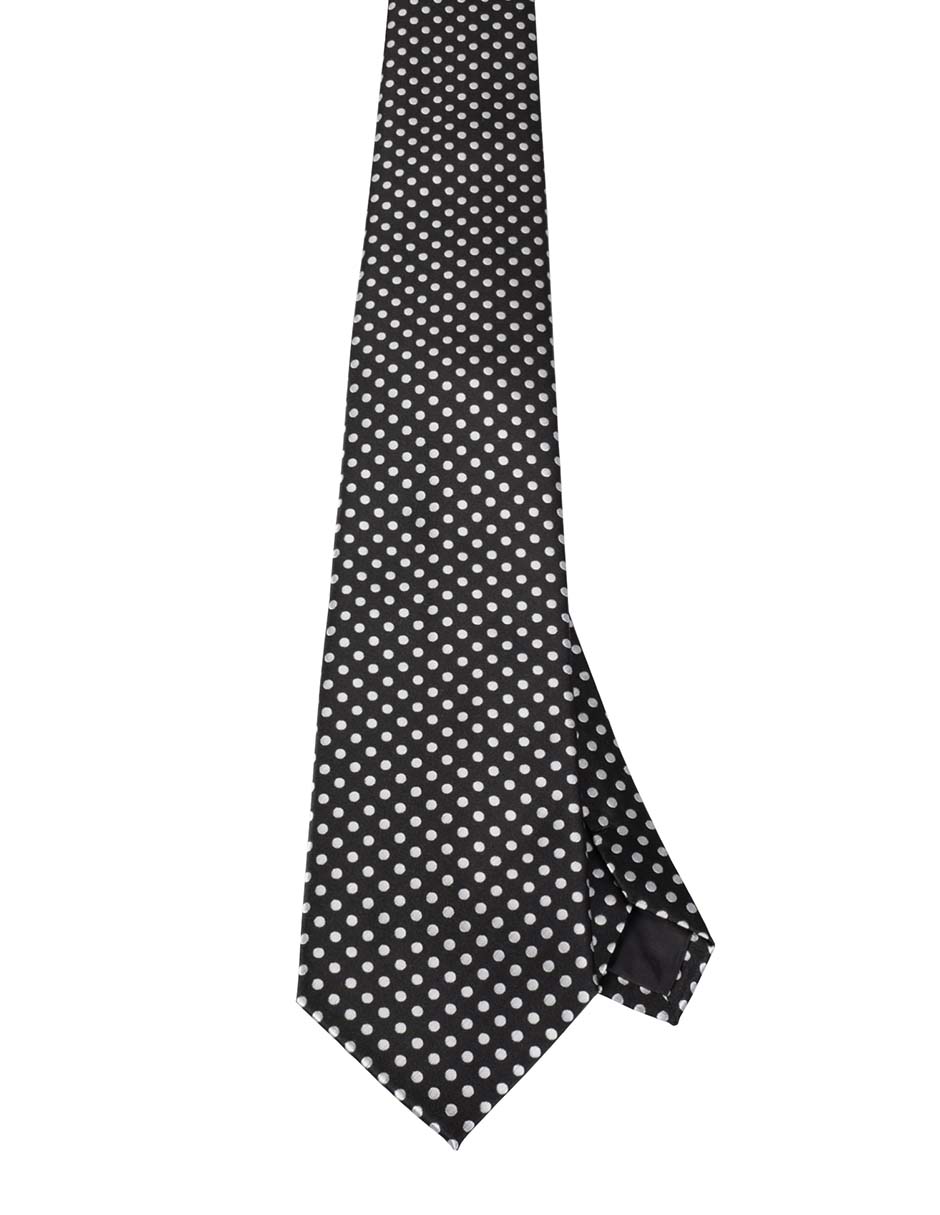 Corbata regular estampado lunares para hombre Corbata regular estampado lunares para hombre