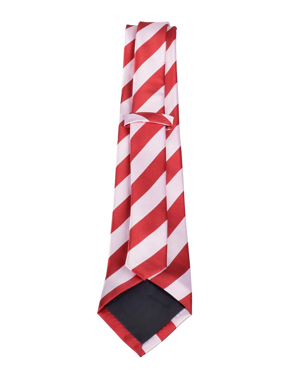 Corbata regular estampado a rayas para hombre 2