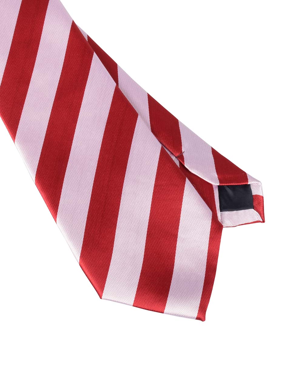 Corbata regular estampado a rayas para hombre 3