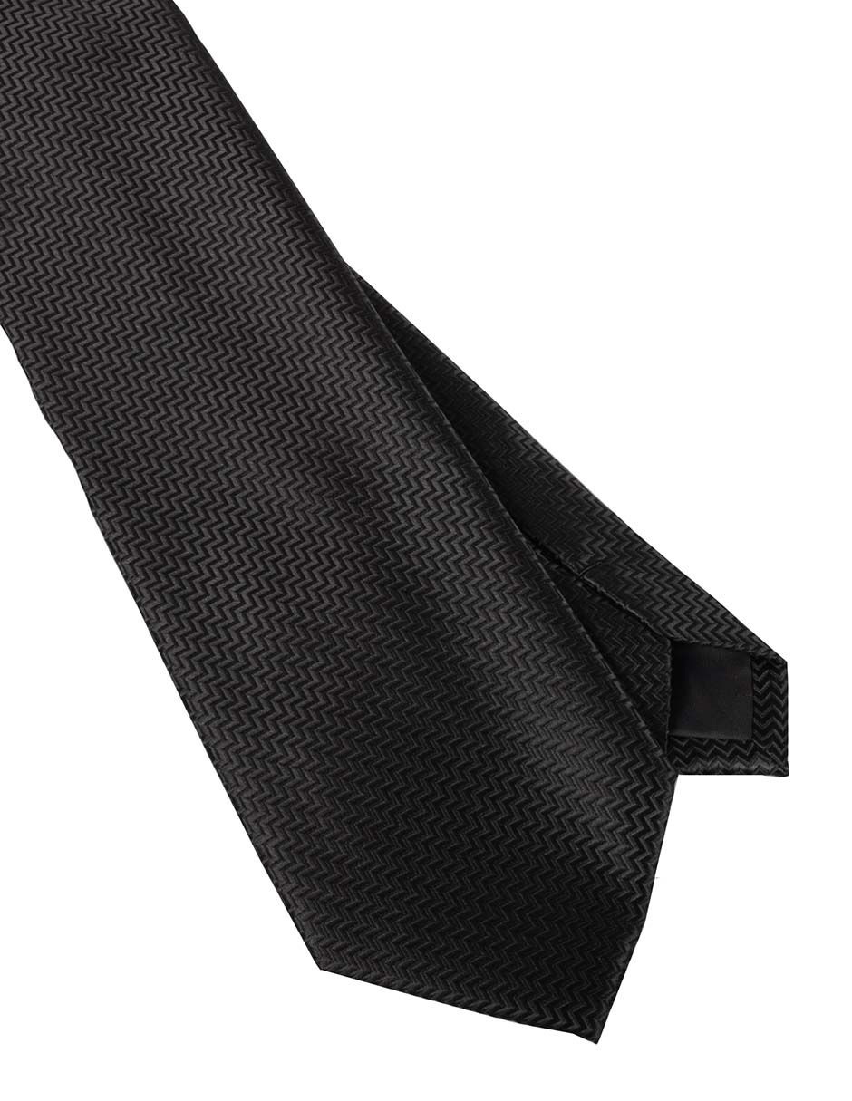 Corbata regular estampado geométrico para hombre 3