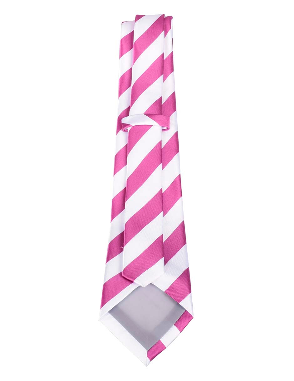Corbata regular estampado a rayas para hombre 2