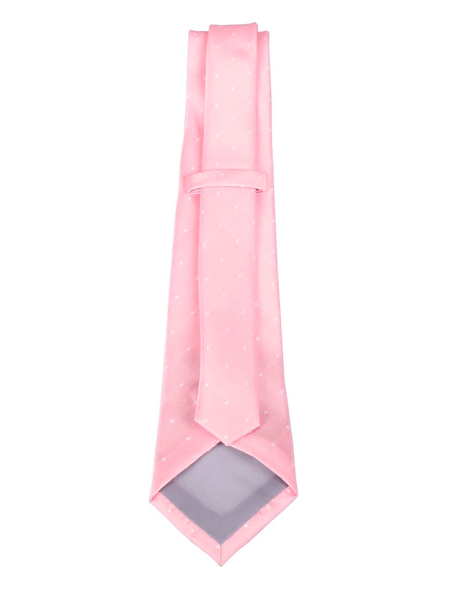 Corbata regular estampado lunares para hombre 2