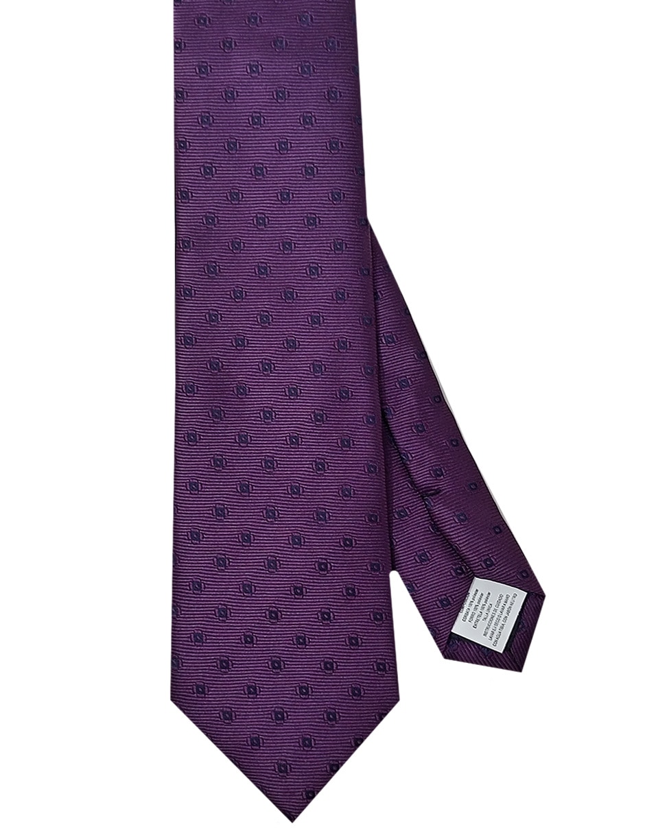 Corbata regular estampada para hombre
