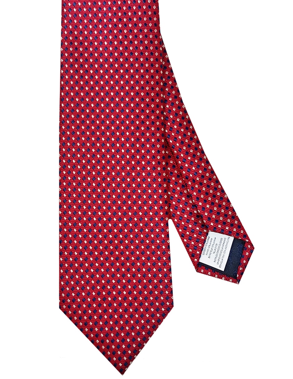 Corbata regular estampada para hombre