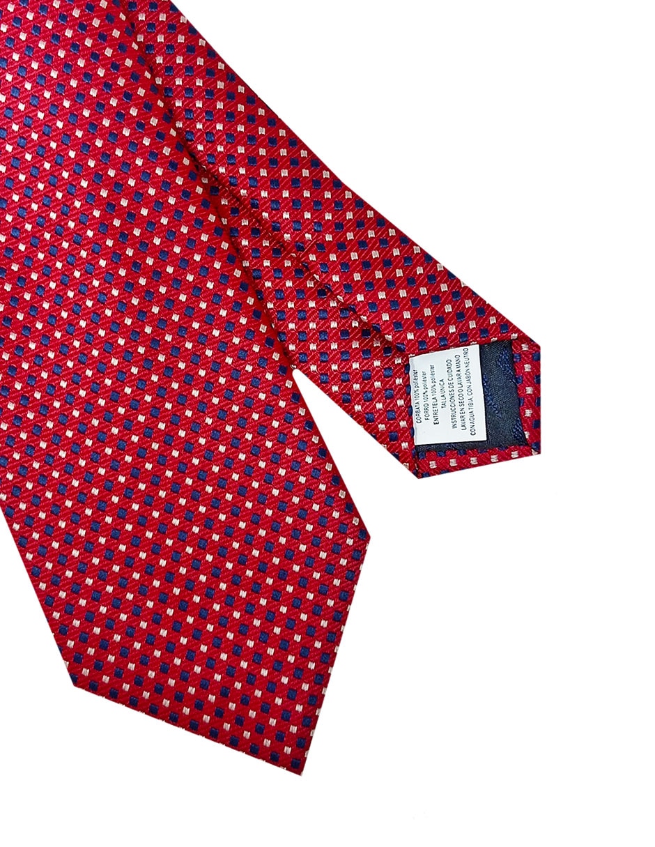 Corbata regular estampada para hombre 2