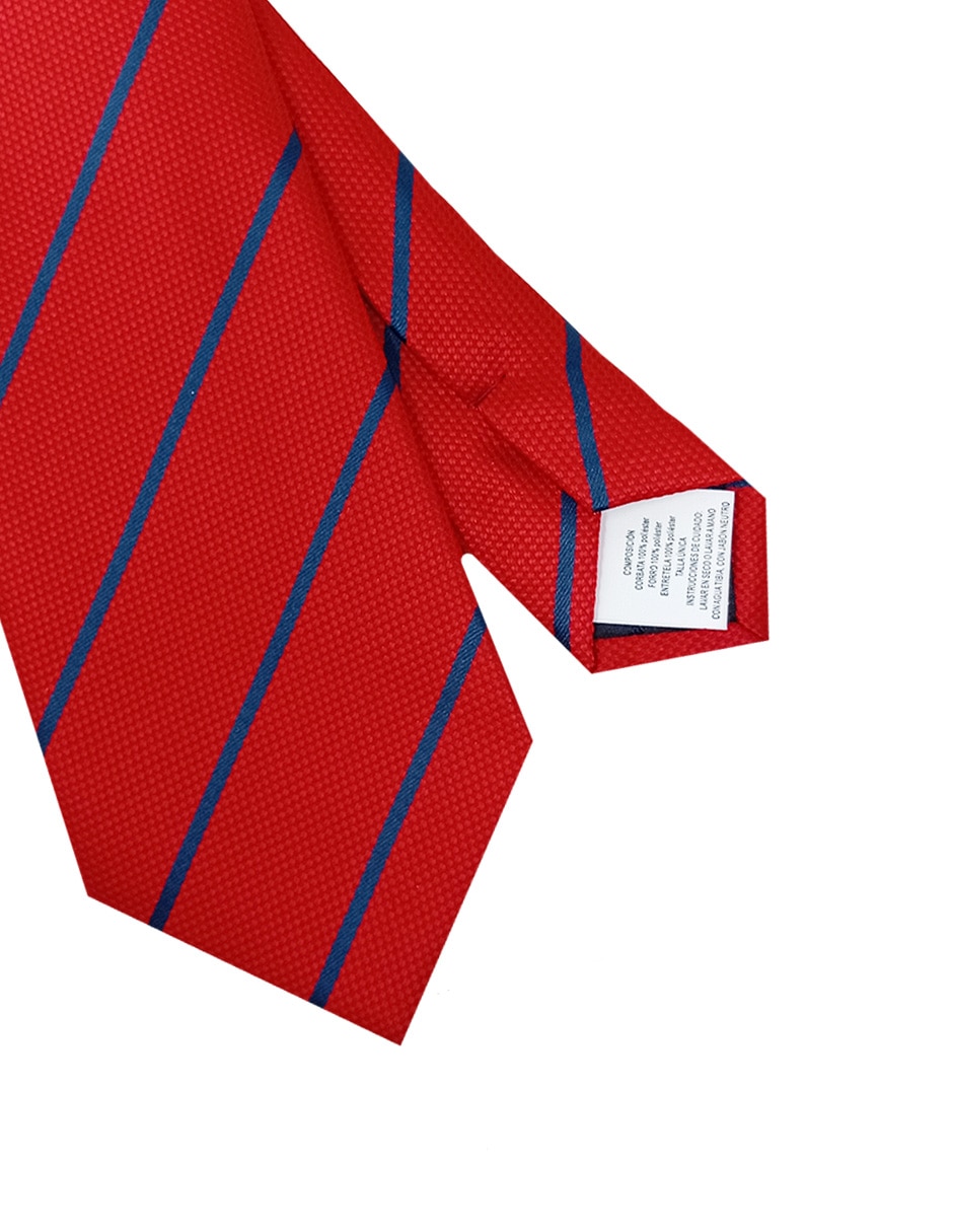 Corbata regular estampado a rayas para hombre 2