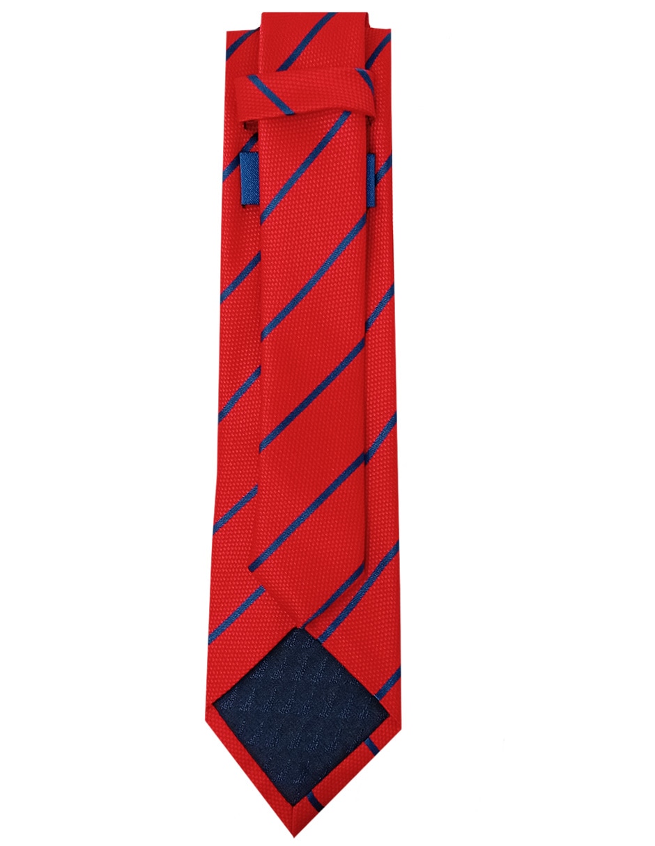 Corbata regular estampado a rayas para hombre 3