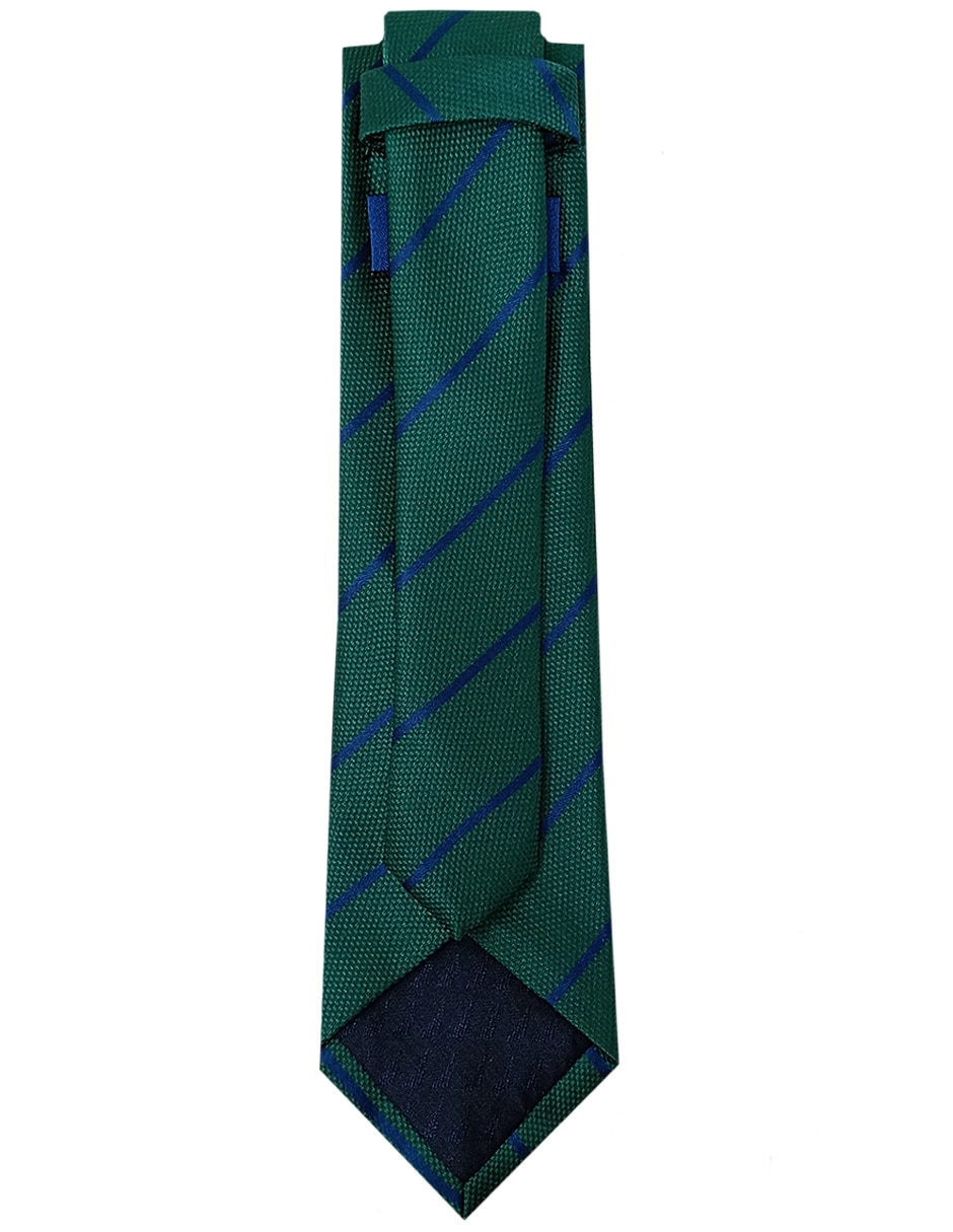 Corbata regular estampado a rayas para hombre 3