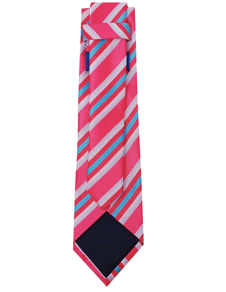 Corbata regular estampado a rayas para hombre 3