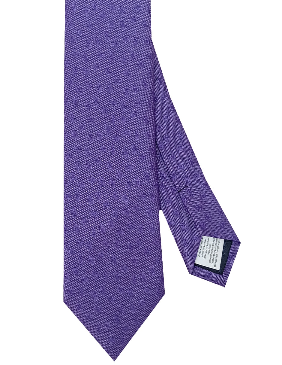 Corbata regular estampada para hombre