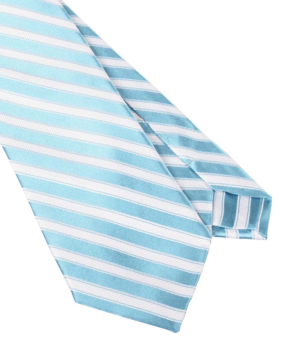 Corbata regular estampado a rayas para hombre 3