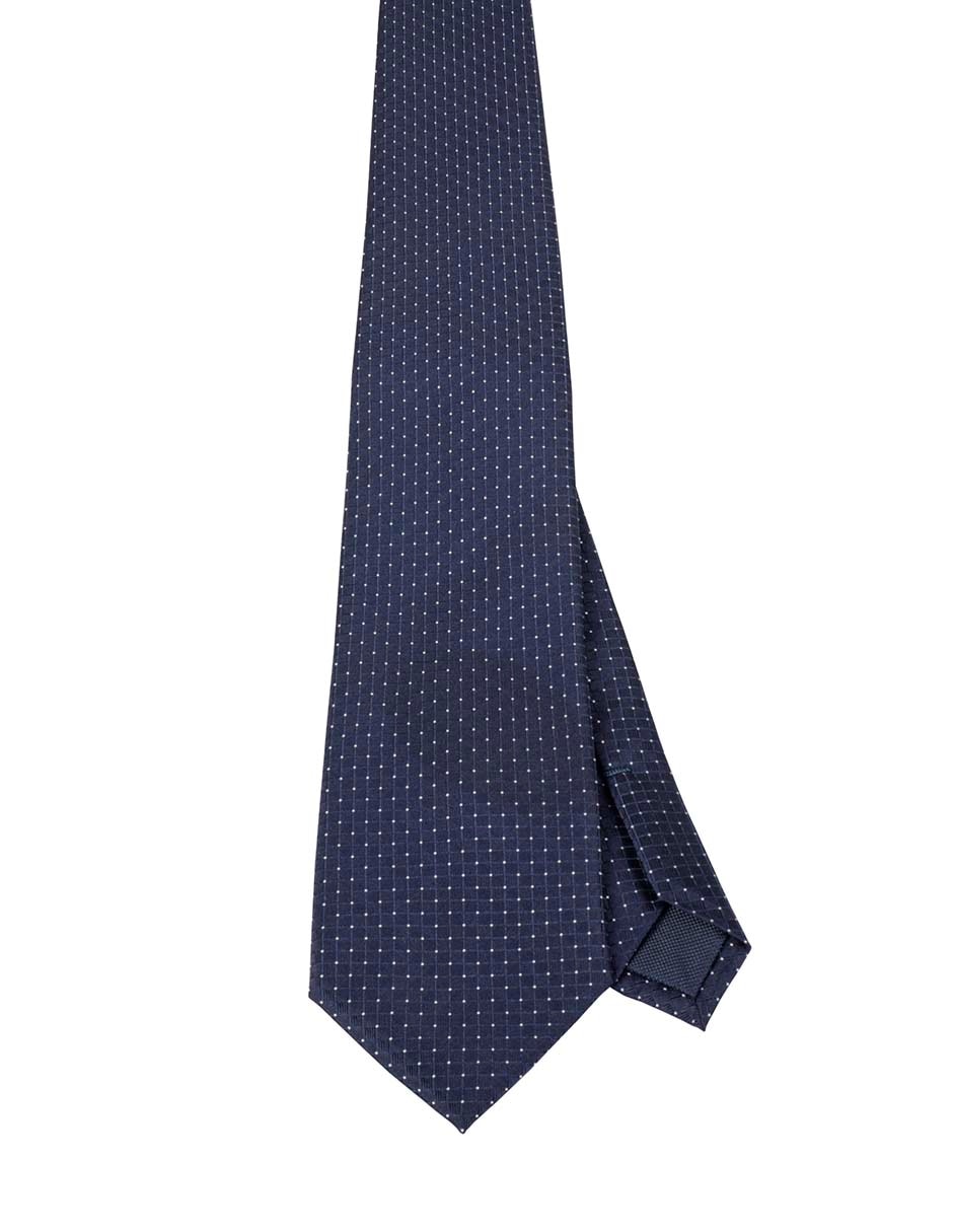Corbata regular estampado a cuadros para hombre