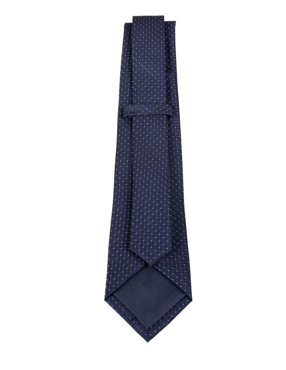 Corbata regular estampado a cuadros para hombre 2