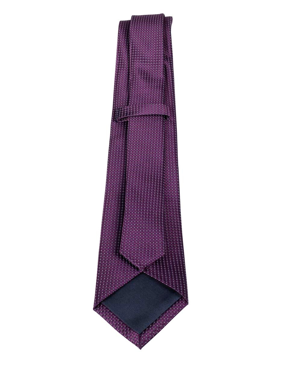 Corbata regular estampado a cuadros para hombre 2