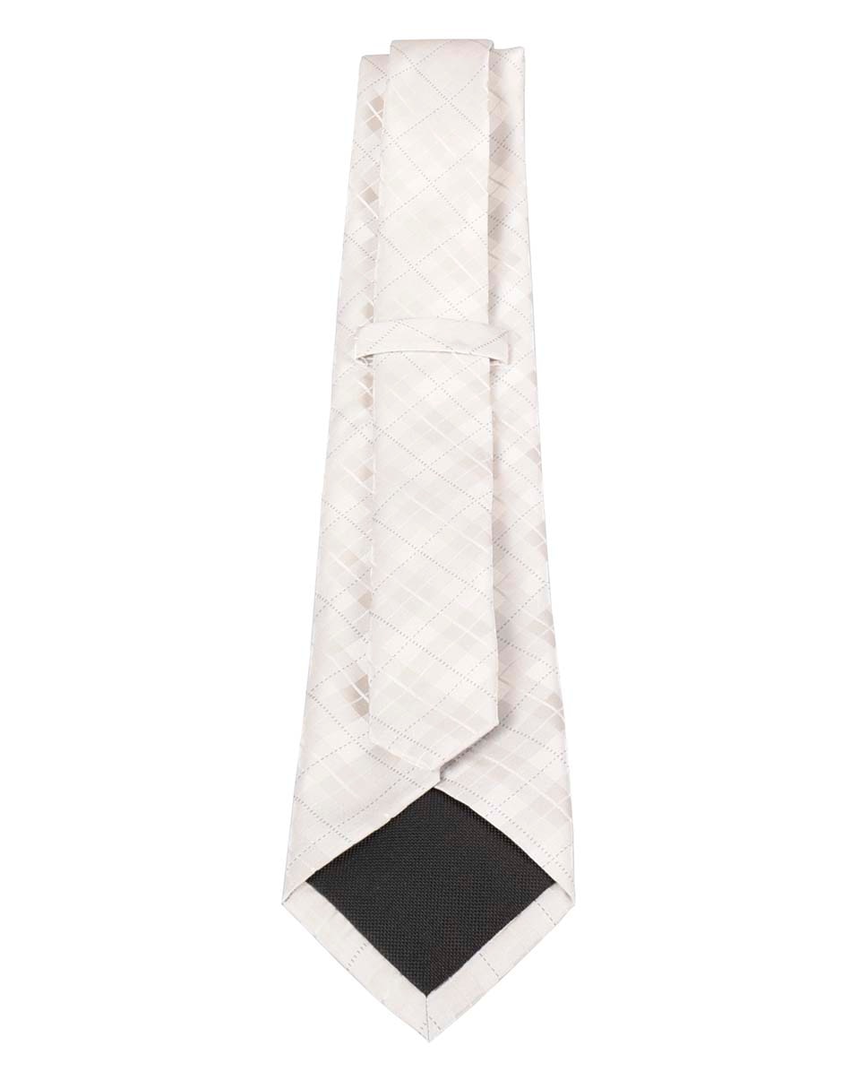 Corbata regular estampado a cuadros para hombre 2