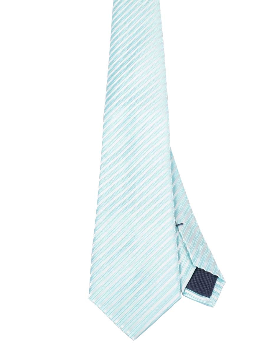 Corbata regular estampado a rayas para hombre