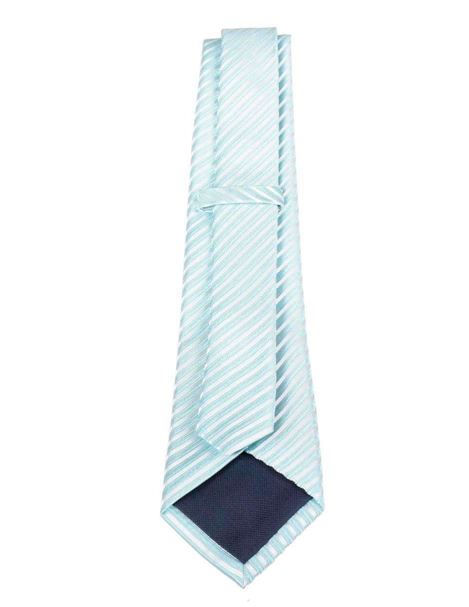 Corbata regular estampado a rayas para hombre 2