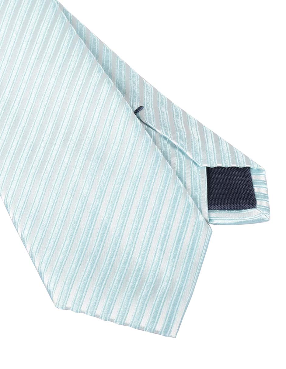 Corbata regular estampado a rayas para hombre 3