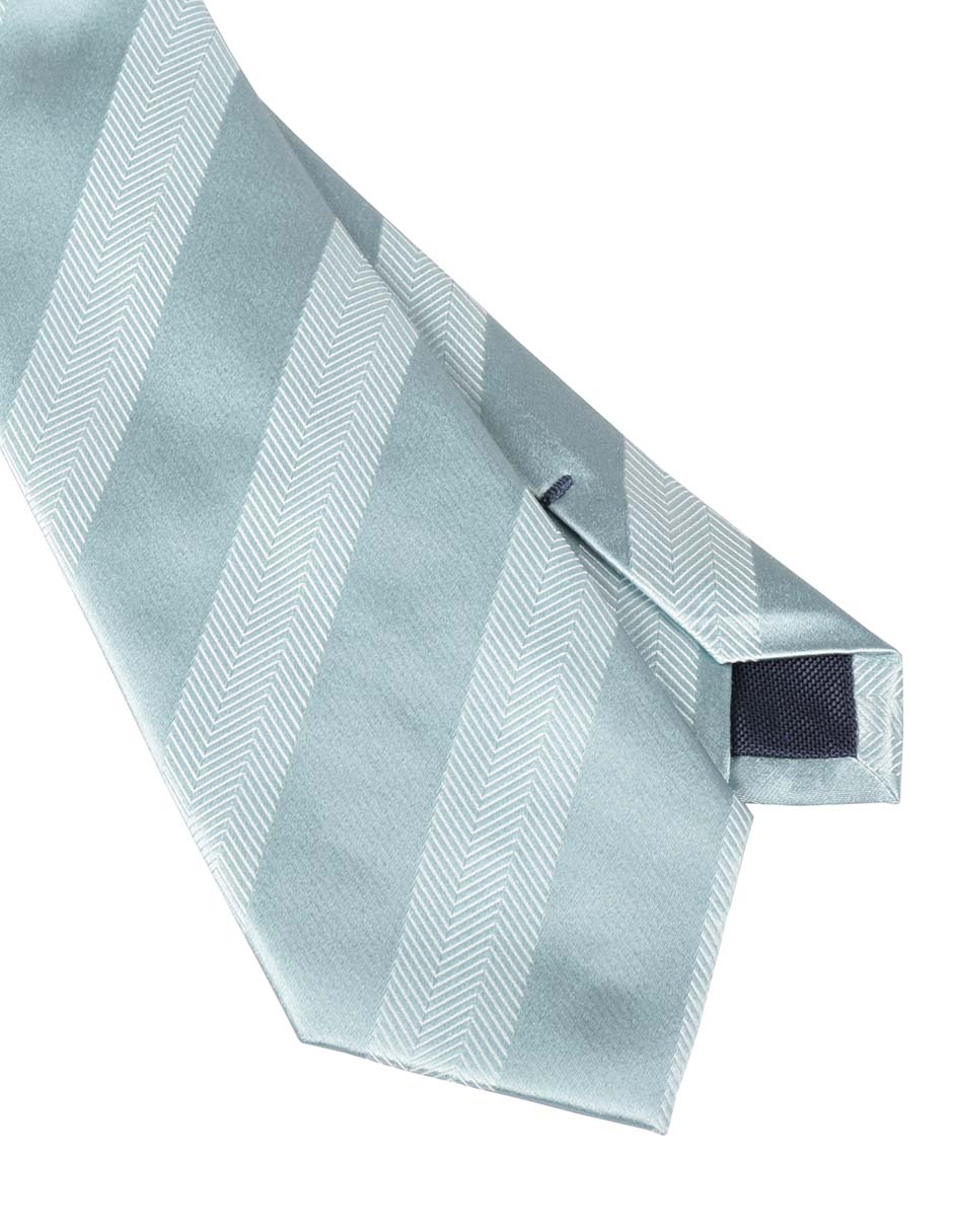 Corbata regular estampado a rayas para hombre 3