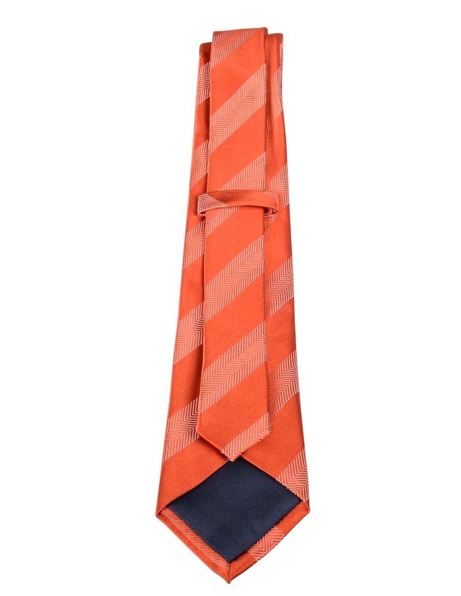 Corbata regular estampado a rayas para hombre 2