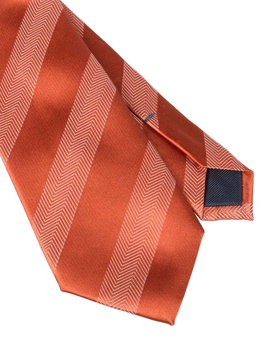 Corbata regular estampado a rayas para hombre 3