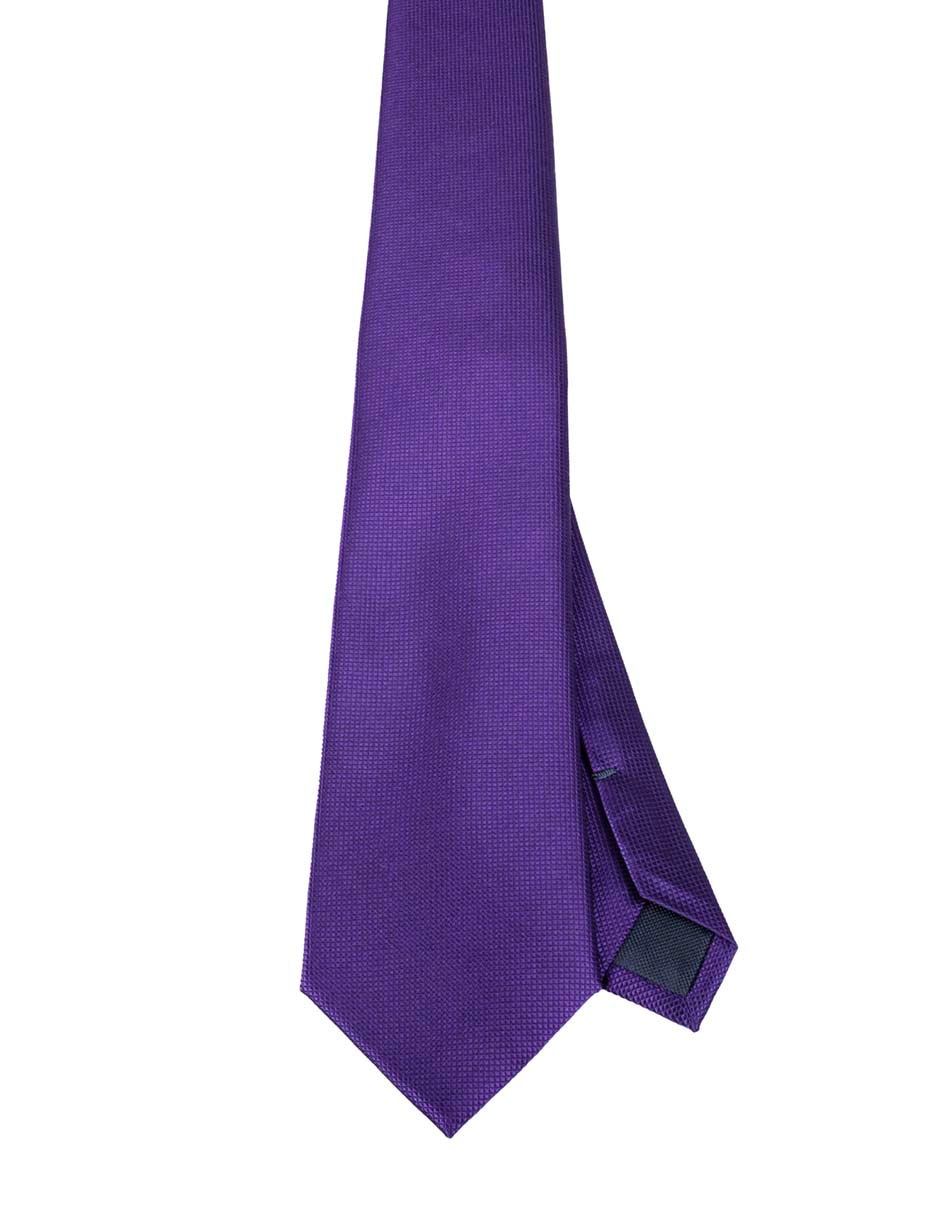 Corbata regular estampado a cuadros para hombre