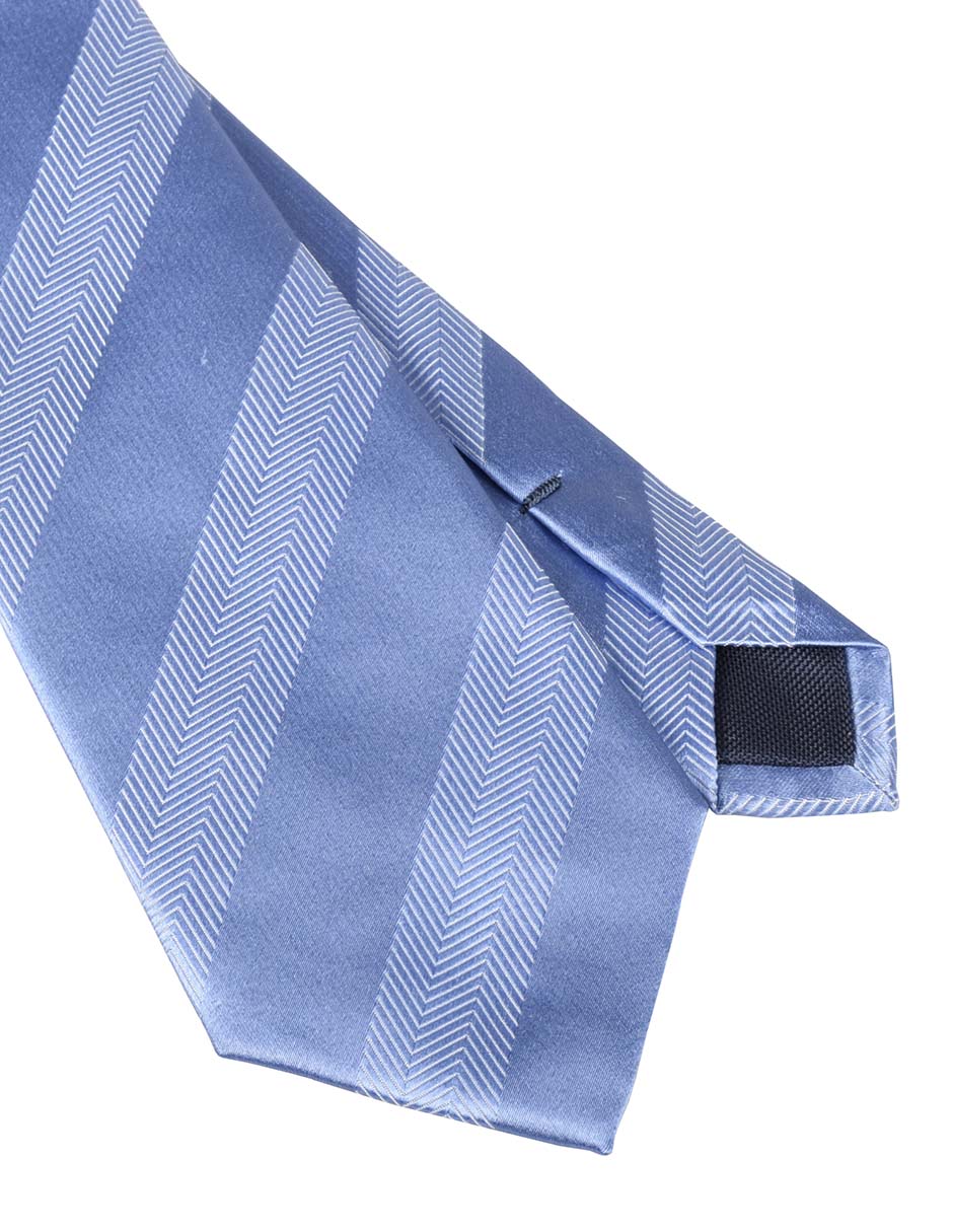 Corbata regular estampado a rayas para hombre 3
