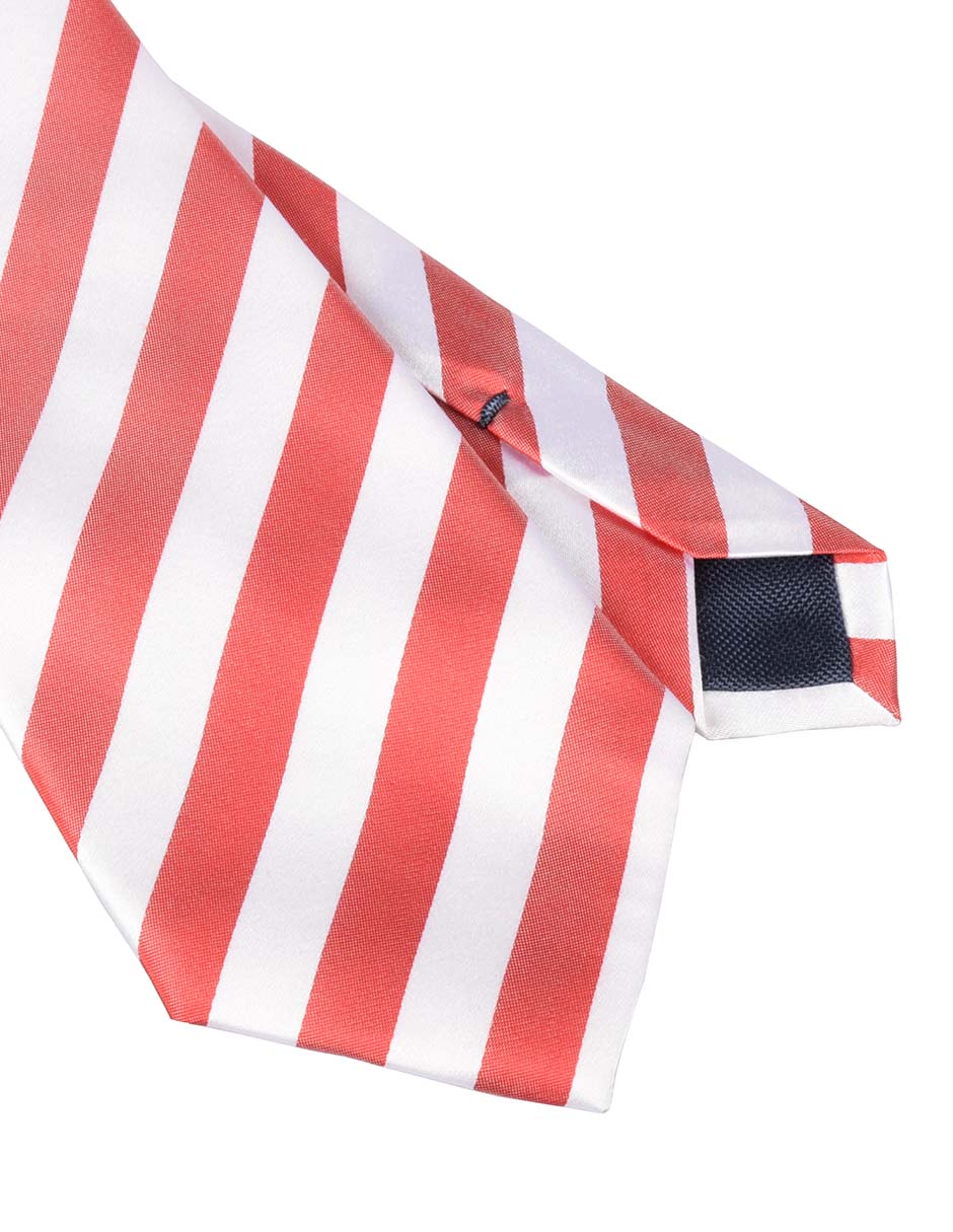 Corbata regular estampado a rayas para hombre 3