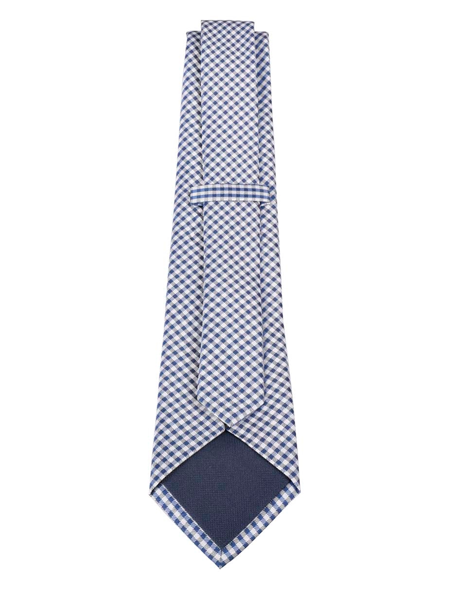Corbata regular estampado a cuadros para hombre 2